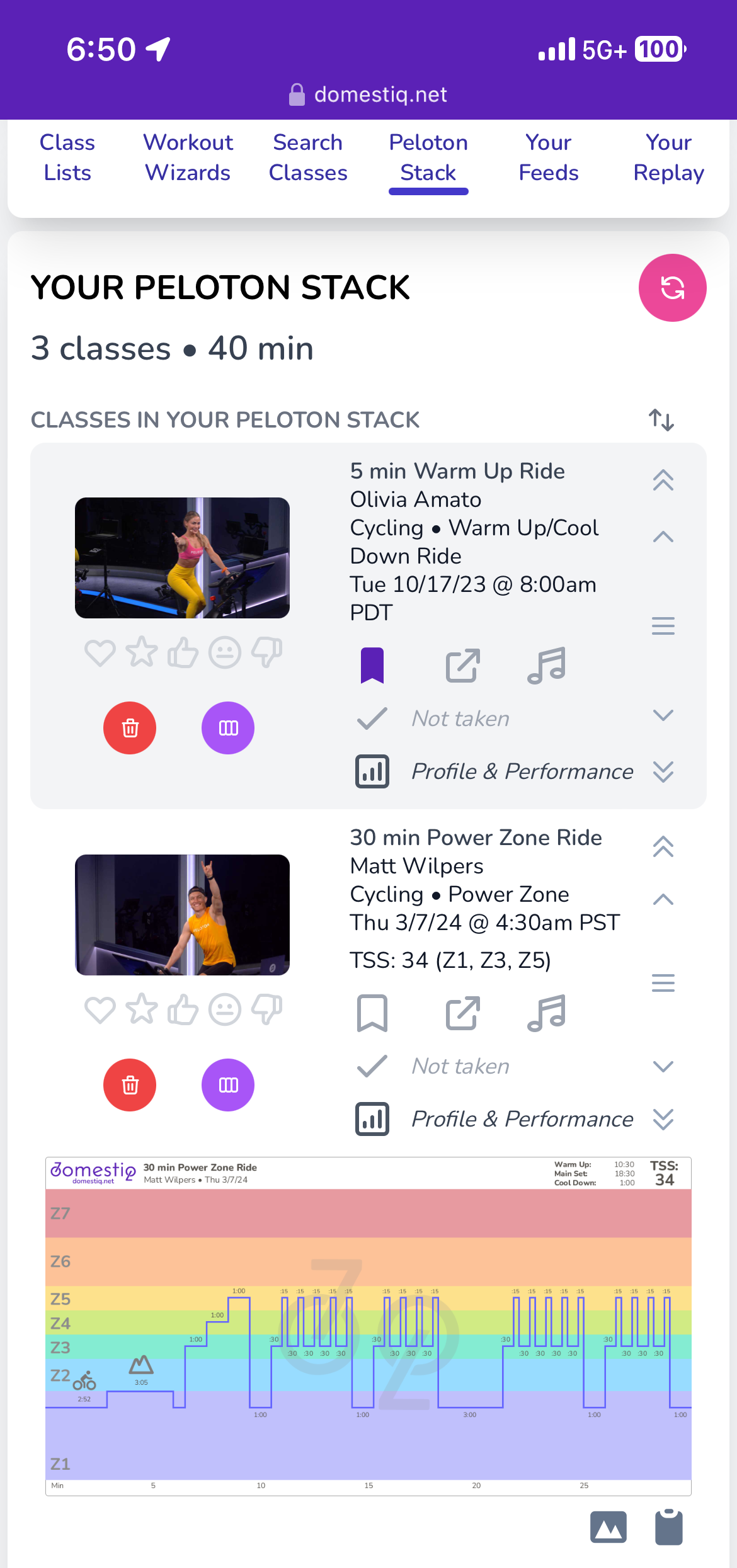 Your Peloton Stack - Manage right from Domestiq